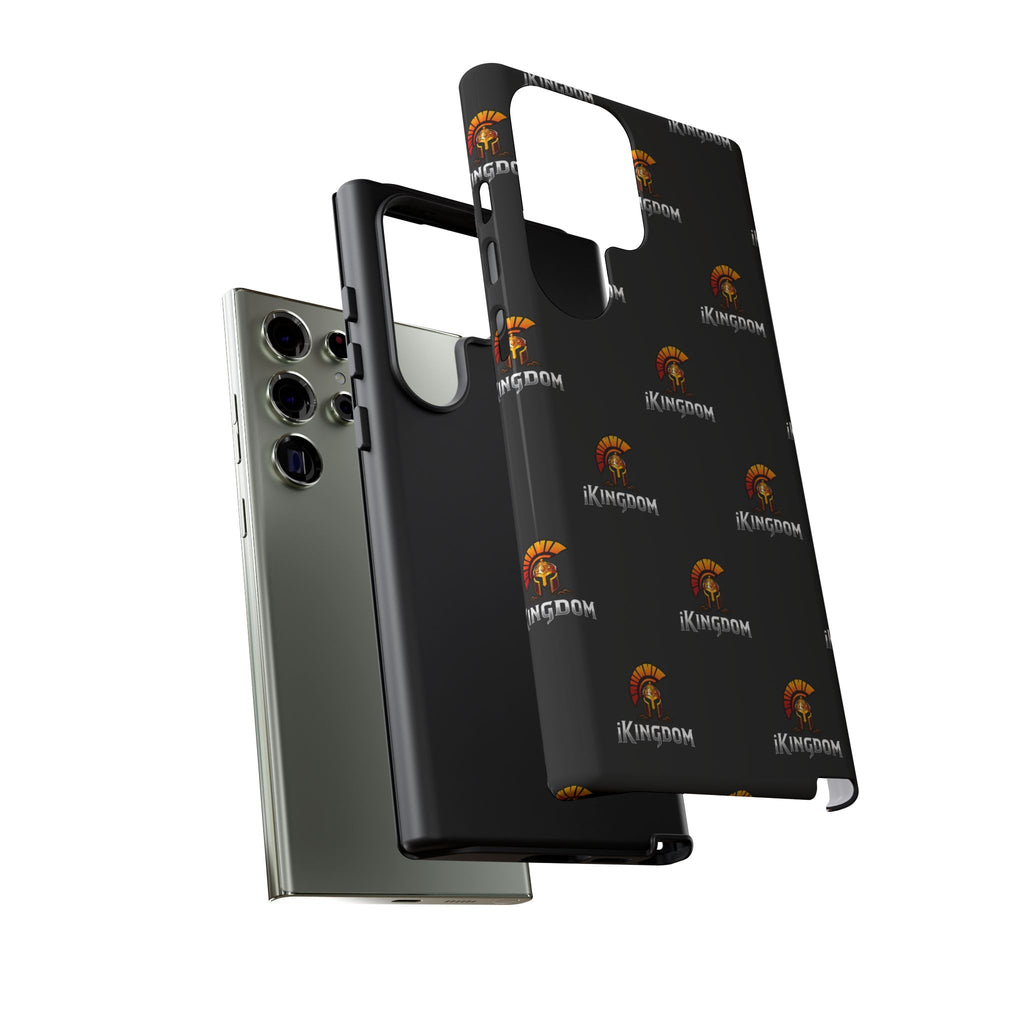 iKingdom Spartan Logo Tough Phone Case — Black Protective Phone Cover