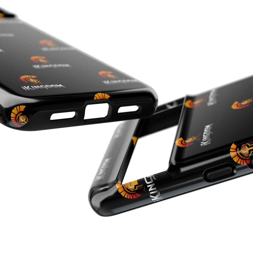 iKingdom Spartan Logo Tough Phone Case — Black Protective Phone Cover
