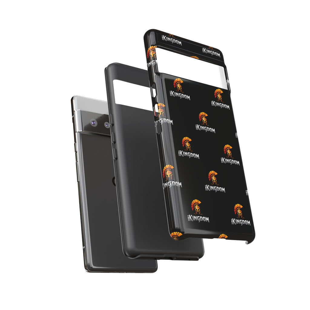 iKingdom Spartan Logo Tough Phone Case — Black Protective Phone Cover