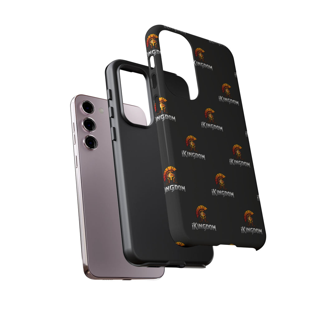iKingdom Spartan Logo Tough Phone Case — Black Protective Phone Cover
