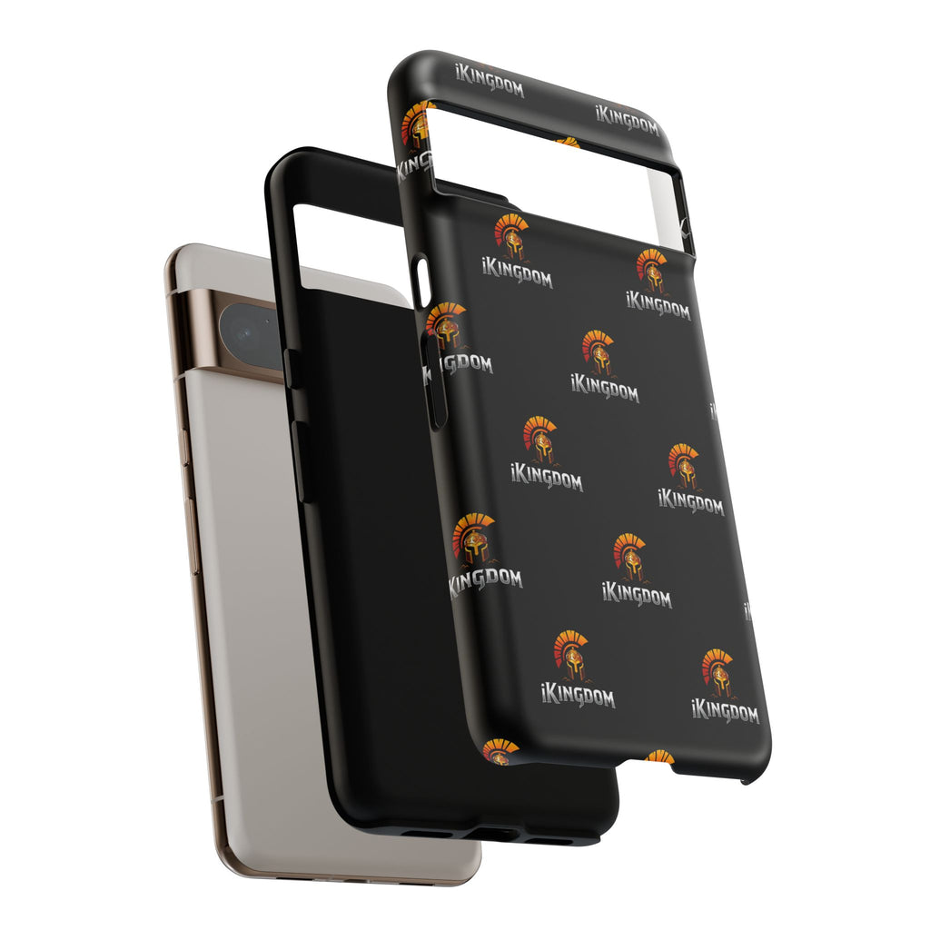 iKingdom Spartan Logo Tough Phone Case — Black Protective Phone Cover