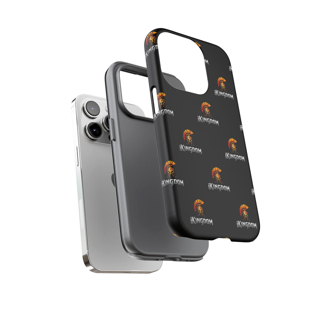 iKingdom Spartan Logo Tough Phone Case — Black Protective Phone Cover